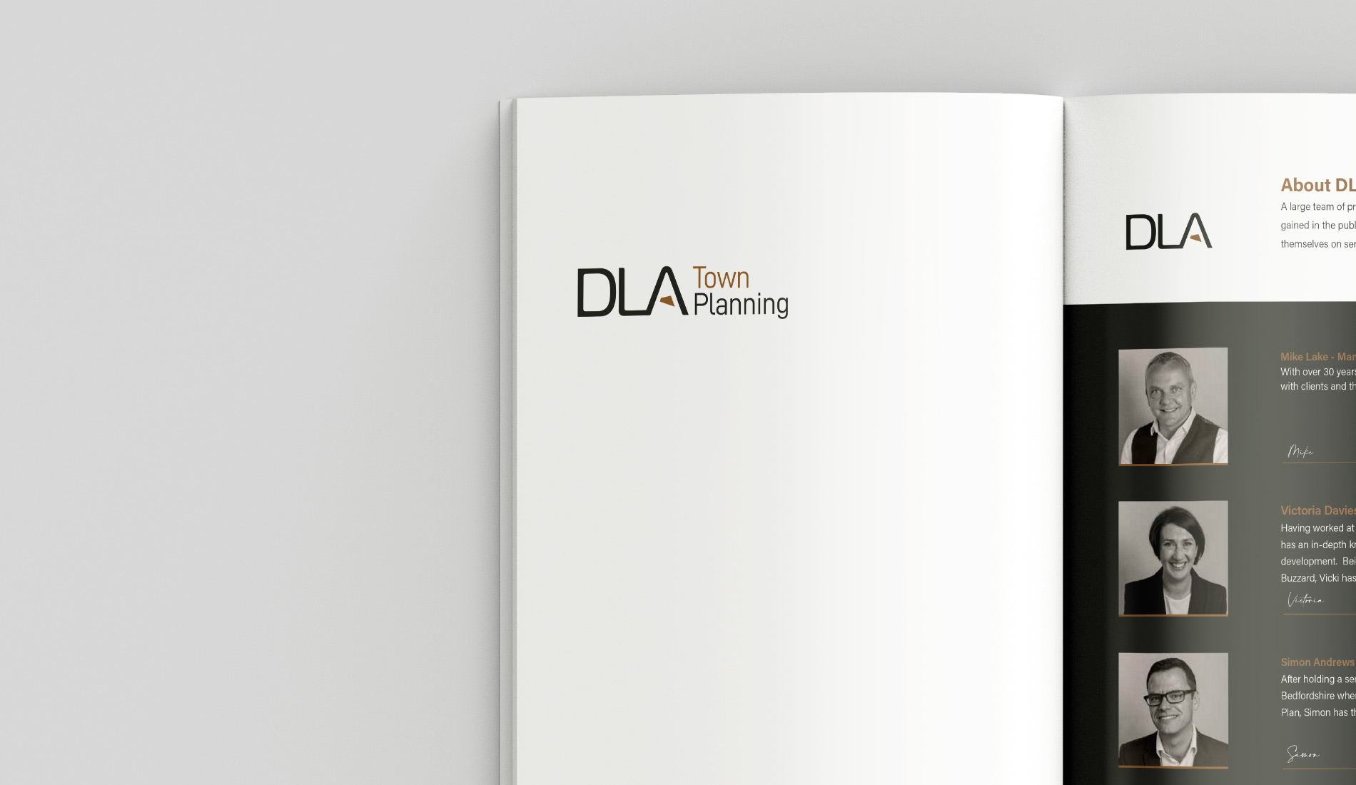 DLA Town Planning Brand Design